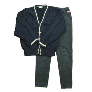 Miki House Girls Navy | White Apparel Sets size: 6 Years